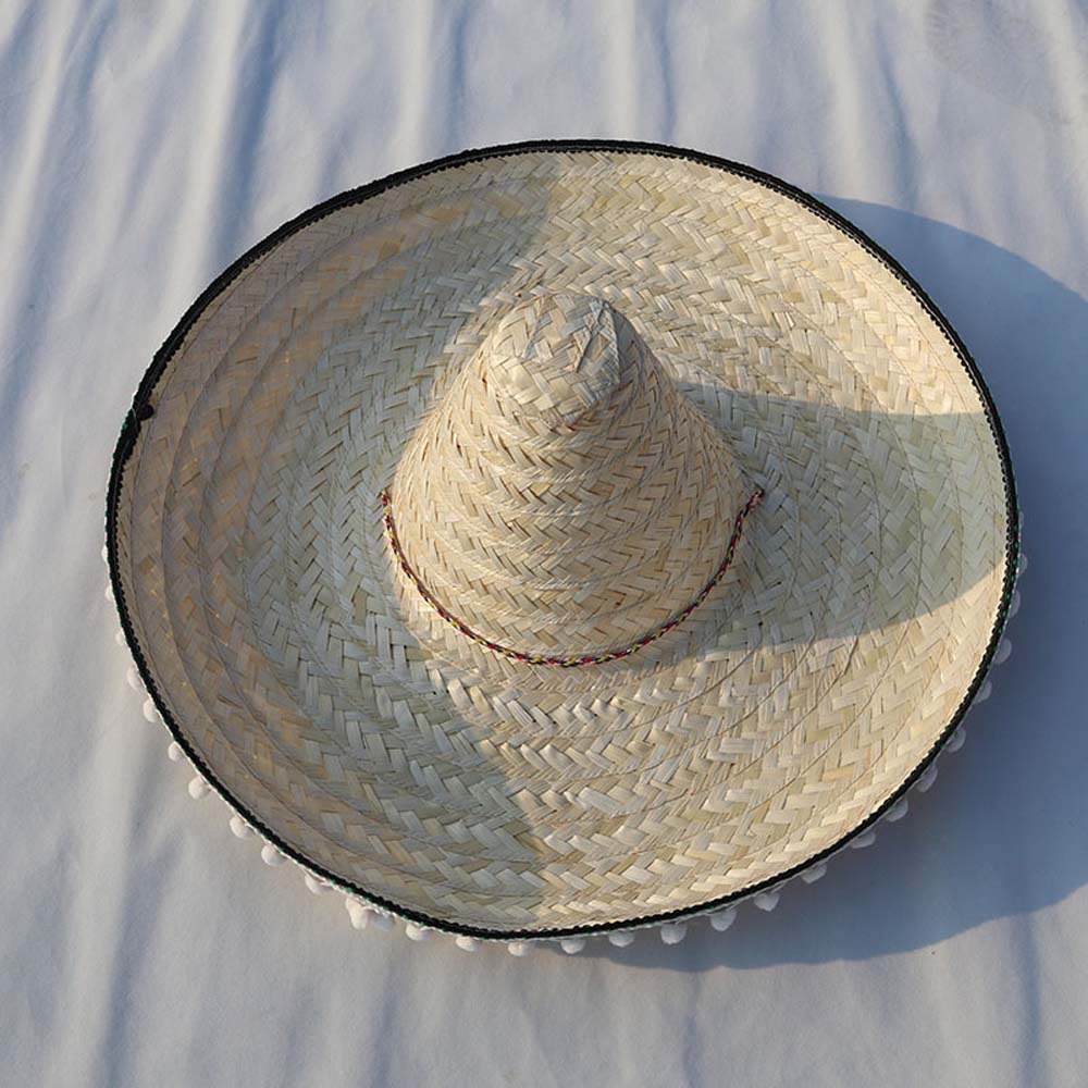 Wide Brim Mexican Party Hat Na - Bucket Hat Straw recension och pris